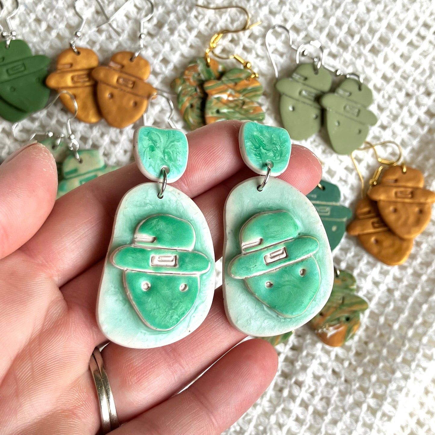 Viral Leprechaun St. Patrick’s Day Earrings